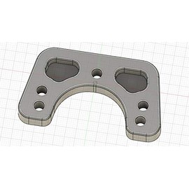 Pisto Brake Mount Type III (Rear Baseplate)