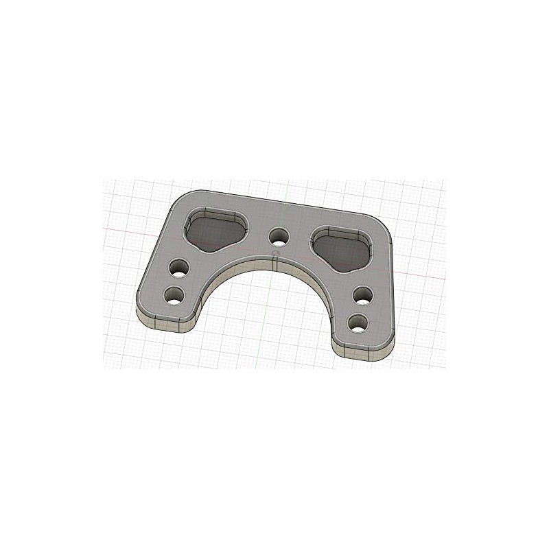 Pisto Brake Mount Type III (Rear Baseplate)