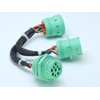 J1939 ELD Splitter Y Cable 9 Pin J1939 Male to