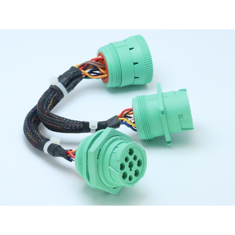 J1939 ELD Splitter Y Cable 9 Pin J1939 Male to