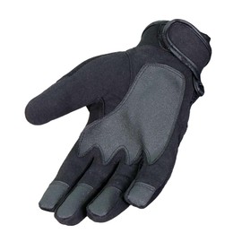 Hot Leathers Textile Padded Knuckle Mechanic Gloves GVM2101 - X-Large