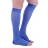 Doc Miller Open Toe Compression Socks, 15-20 mmHg, Toeless Compression