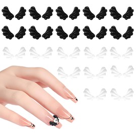 YINKE Nail Parts, Nail Decoration Parts, 20 Pairs 3D Dimensional, 3D Nail Art Parts, Fashionable and Cute, Devil Wings Angel Wings, DIY Nail Decoration, 3D Nail Art Parts