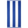Lands' End Rugby Stripe Amparo Blue White Stripe Bath- Beach