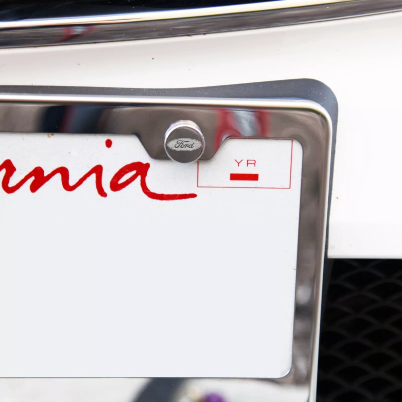 KA 4pc Ford Car License Plate Frame Bolts Fastener Anti-Rust