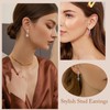 ZENGSING Hoop Earrings Women's Earrings Silver/Gold S925 Small Hoop Earrings
