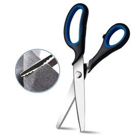 Pinking Scissors, 0.2 inch (5 mm), Jagged Cut, 9.1 inches (230 mm), Stainless Steel, Cut Curve, Pinking Scissors, Pinking Scissors, Crafts, DIY, Sewing Tools, Paper, Cloth, Crafts, Wrapping