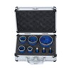 LiGuVCY Blue 6-68mm 8 Pcs Diamond Core Drill Bit Set,