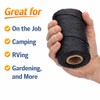 Waxed Twine Lacing Cord 160 LBS Tensile Strength (2-Rolls) Each