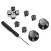 Game Controller Aluminum Alloy Buttons Thumb Stick Set Replacement Parts
