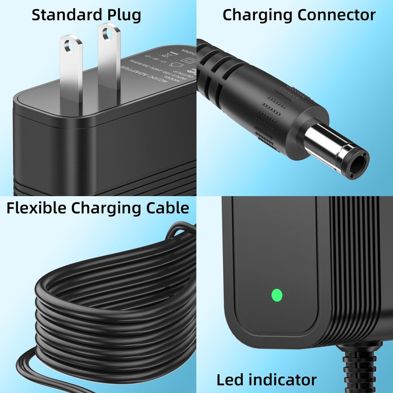 31V Charger for Fabuletta FSV101 FSV001 Cordless Stick Vacuum Cleaner