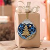 SOLMAYCO Unique Christmas Ornaments 2024: A Golden Christmas Tree -