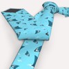 DORKEIXIA Shark Fin Ocean Dangerous Marine Men'S Novelty Tie Necktie