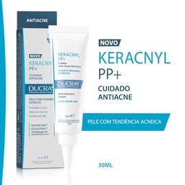 Ducray Keracnyl PP+, Crema Calmante Anti-imperfecciones para Pieles Propensas al Acné, 30ml