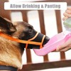 Muzzle for Dogs, Muzzle with Velcro Closure, Soft, Prevents Biting,