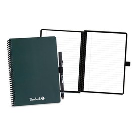 BAMBOOK Colourful Notebook - Forest - A5 - Lined, Reusable Notebook, Notepad, Reusable Notebook