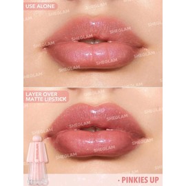 Sheglam Brillo De Labios Glossy Brillante Voluminizador (Pinkies up, 5 g)