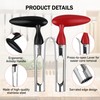 Zfegto Apple Core Remover Apple Corer Tool, 304 Stainless Steel,
