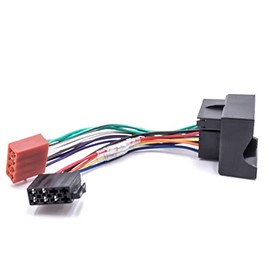 vhbw Car Radio ISO Adapter Compatible with Ford Transit from 2006 Onwards Car Model