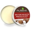 Rusens - Manteca de Karité 100% Pura Orgánica. Excelente Regenerante Natural, Extra humectante, Mejora la Elasticidad de la piel, humecta a profundidad y previene Estrías.