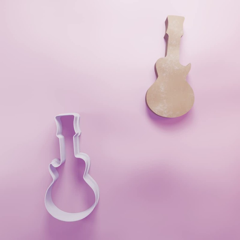 Guitar Cookie Cutter - 3 Sizes