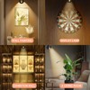 Spotlight Battery Operated, Wireless LED Spot Light, Dimmable 5000mAh Recharging