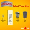 Strongmor Garbage Bags Kitchen White 22x24 40Pk