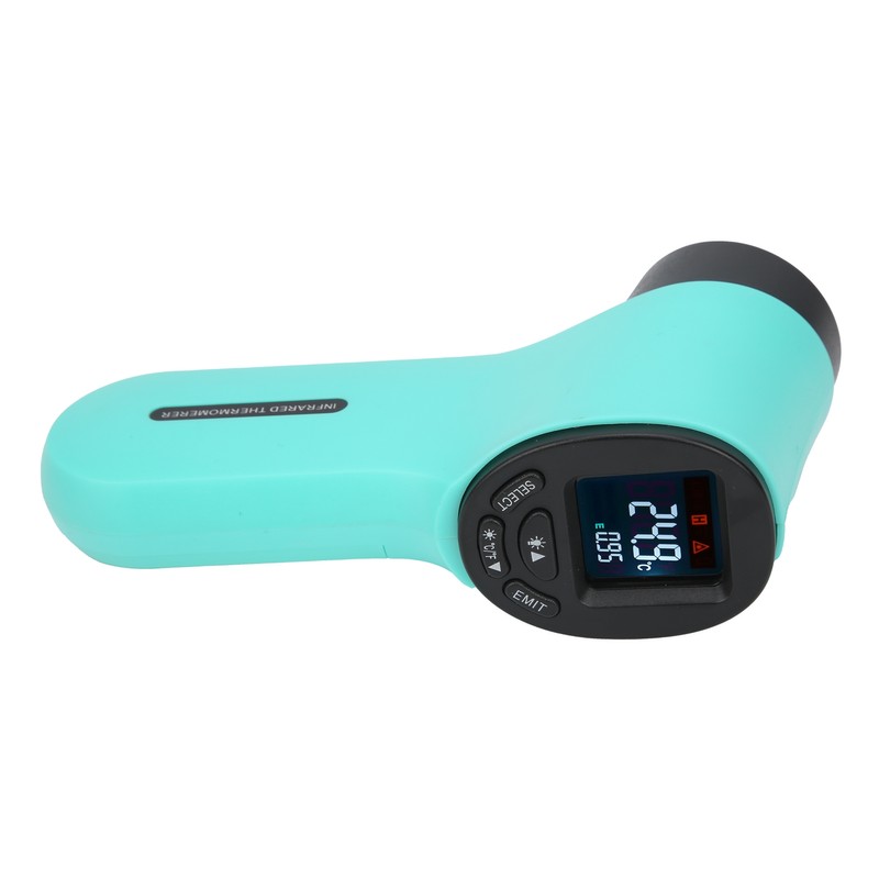 Temperature Measuring Gun NonContact Infrared Portable Handheld Thermometer HW550(Green )