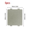 YQBOOM 5 PCS Waveguide Cover, Universal Mica Sheet for Microwave