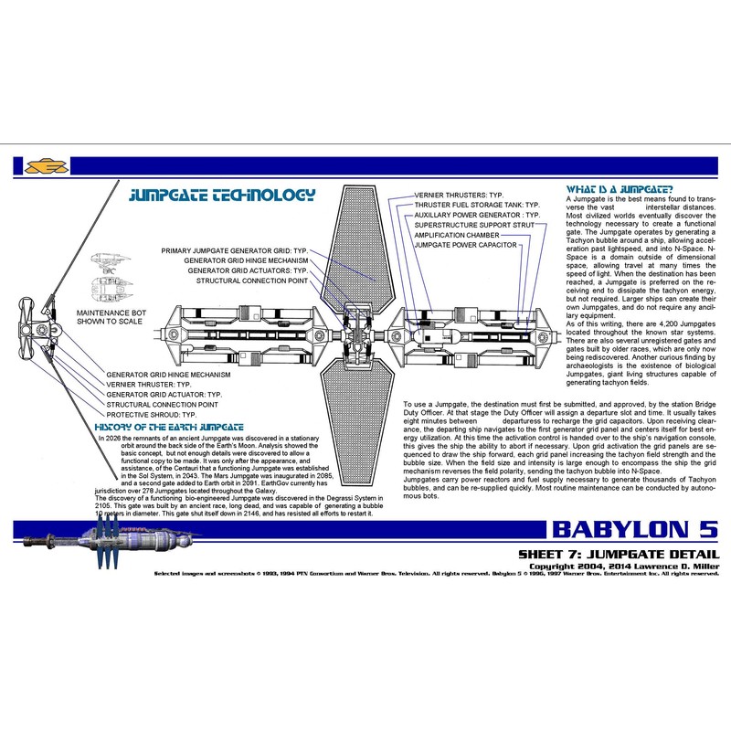 Babylon 5 Station Blueprints