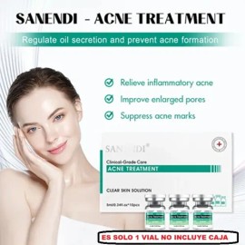 Sanendi Vial Tratamiento Para Acné Piel Grasa Dermapen 5ml