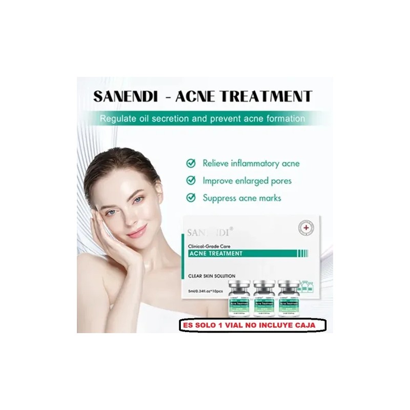 Sanendi Vial Tratamiento Para Acné Piel Grasa Dermapen 5ml