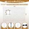 Cat Net for Balcony, Wire Reinforced, Cat Mesh Balcony Protection