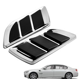 Side Airflow Fenders Cover | Automotive Hood Scoops Side Air Vent Trim,Automotive Body Parts, Exterior Accessories For Traveling, Outdoor
