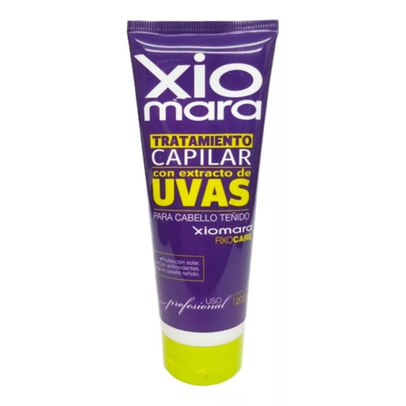 Xiomara Tratamiento Extracto Uva Cabello Teñido 200g 12 Pz