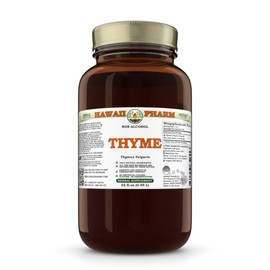 Thyme Alcohol-Free Extract, Glycerite for Antioxidant Support, Promotes Respiratory Comfort, Boosts Immunity, Nourishes Skin & Hair, Supports Natural Defense - 32 fl.oz
