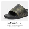 Coach Men's Slide Sandal, Camo, 10