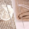5 PCS Long Sewing Needles, Large Eye Stitching Needles with