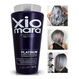Xiomara Shampoo Matizador De Canas Profesional Xiomara 1 Lt