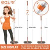 Eazer 2-in-1 Window Cleaner Tool, 64'' Window Squeegee for Home,