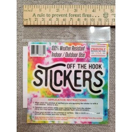 Love Wins 5" Off the Hook Vinyl Sticker