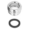 2 Sets Faucet Adapter Straight Thread 15/16in Male 27/32in Female