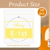 LXUEJIE 10 Pack Acoustic Guitar High E Strings, Light Tension