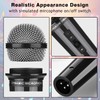 Mikrofon Attrappe, Simulation Microfon Schwarz, Interessant Gefälschte Mikrofon Requisiten, Mikrophon