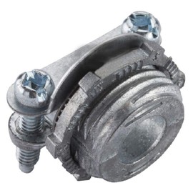 Halex, 3/8 in. Flexible Metal Conduit (FMC) Combination Clamp Connector , 20570, 5 per pack