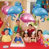 4 Flamingo Balloons, Birthday Decorations, Flamingo Party Decorations, Foil Decorative