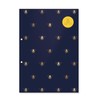 A4 Refill Pad Notepad Notebook Busy Life Bee Design Navy