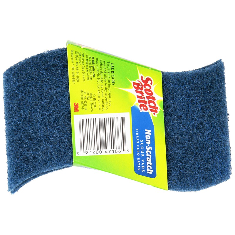 Scotch-Brite No-Scratch Scout Pads, 3 pk