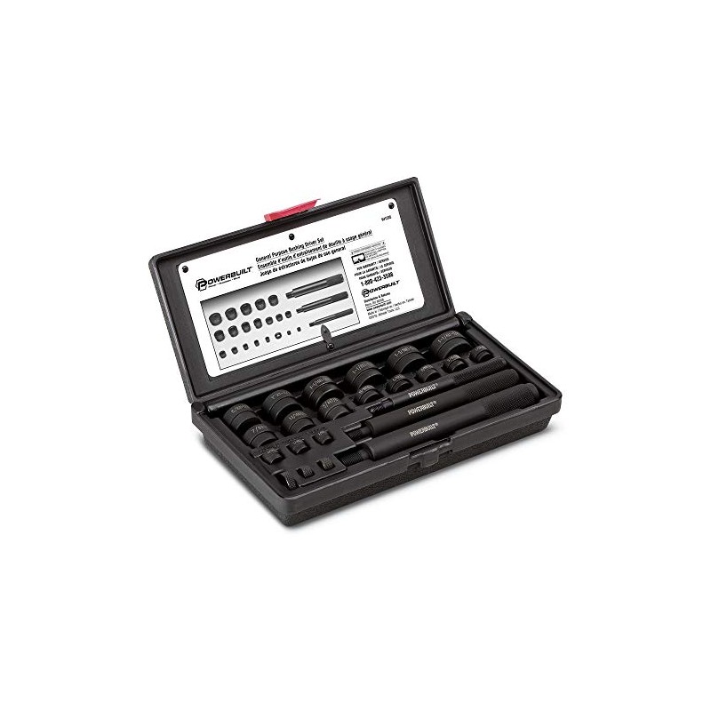 Powerbuilt General Purpose Bushing Driver Tool Kit, Tool Set to