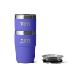 YETI Rambler Cup,Vacuum Insulated Stainless Steel Stackable Cup with Magslider Lid, Ultramarine Violet, 8 oz (237 ml)